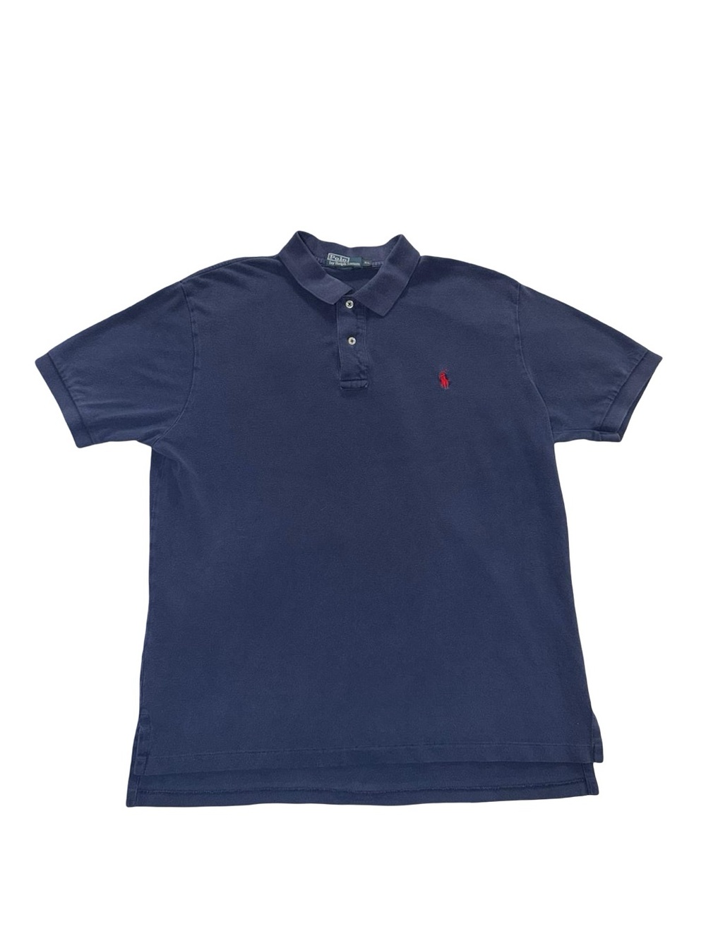 Polo Ralph Lauren Men's Classic Fit Short Sleeve Mesh Polo Shirt Red Embroidered
